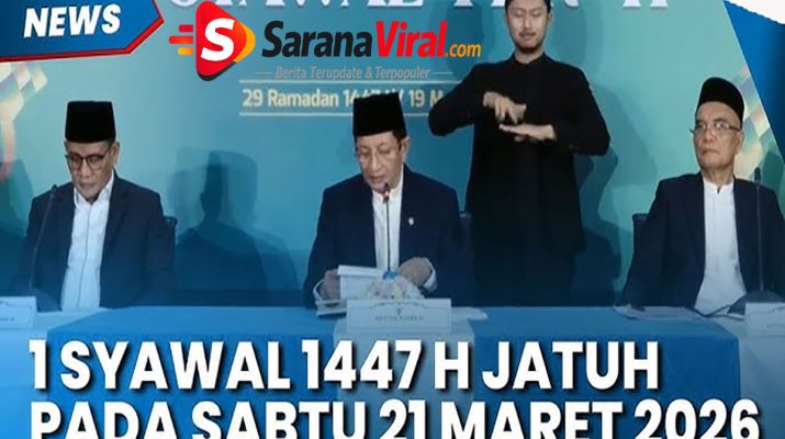 penetapan 1 syawal 1447H berdasarkan rukyat dan hisab di Indonesia