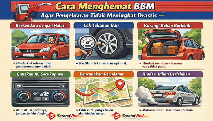 Tips menghemat BBM kendaraan saat harga bensin naik
