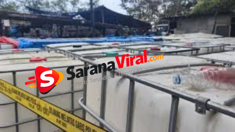 barang bukti solar ilegal