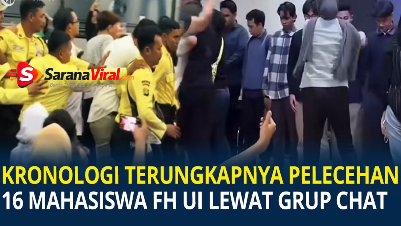 Kronologi kasus chat mesum mahasiswa FH UI