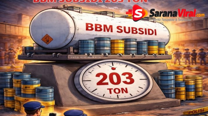 penggerebekan mafia BBM Lampung