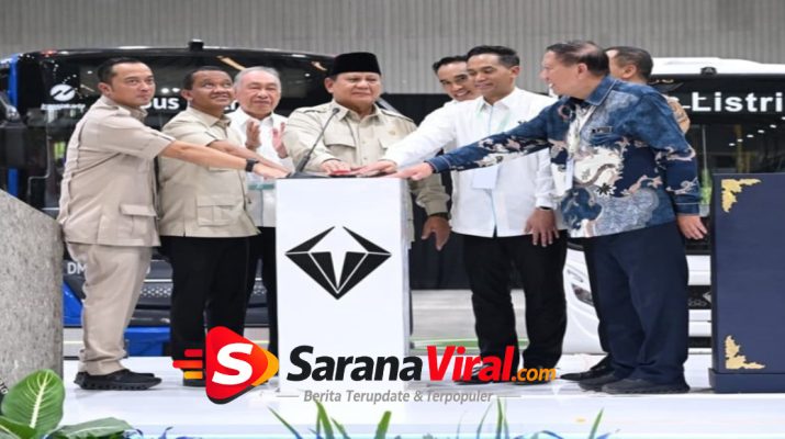 Presiden Prabowo resmikan pabrik kendaraan listrik di Magelang