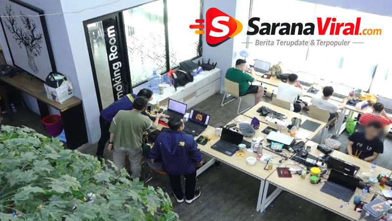 barang bukti komputer judi online Hayam Wuruk
