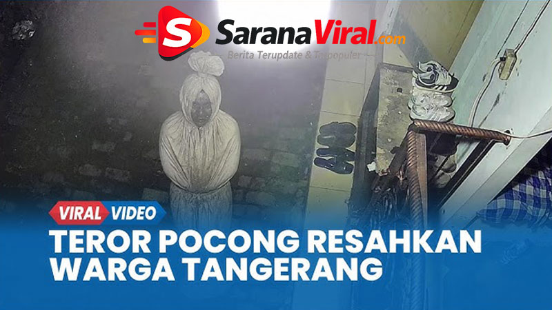 Kronologi teror pocong di jalan sepi Tangerang