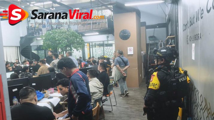 markas judol Hayam Wuruk digerebek aparat