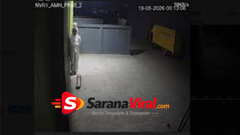Modus kriminal pocong palsu pada malam hari