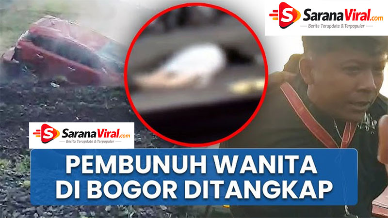 Warga menyaksikan proses penyelidikan kasus di Bogor